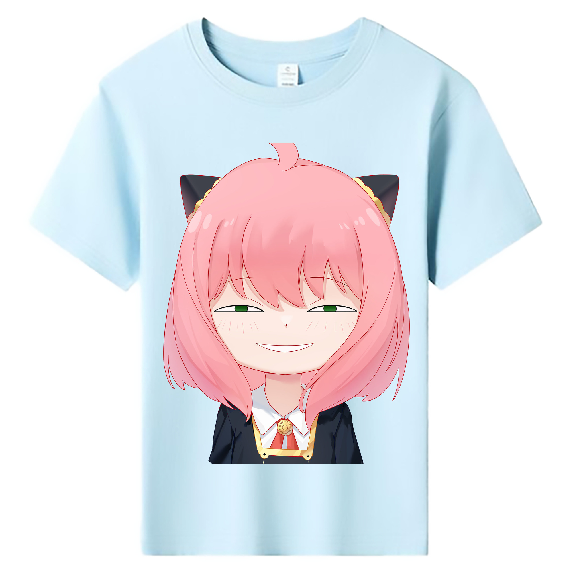 （画像用） SPY×FAMILY间谍家家酒 綿100％キッズTシャツ（フロントプリント）